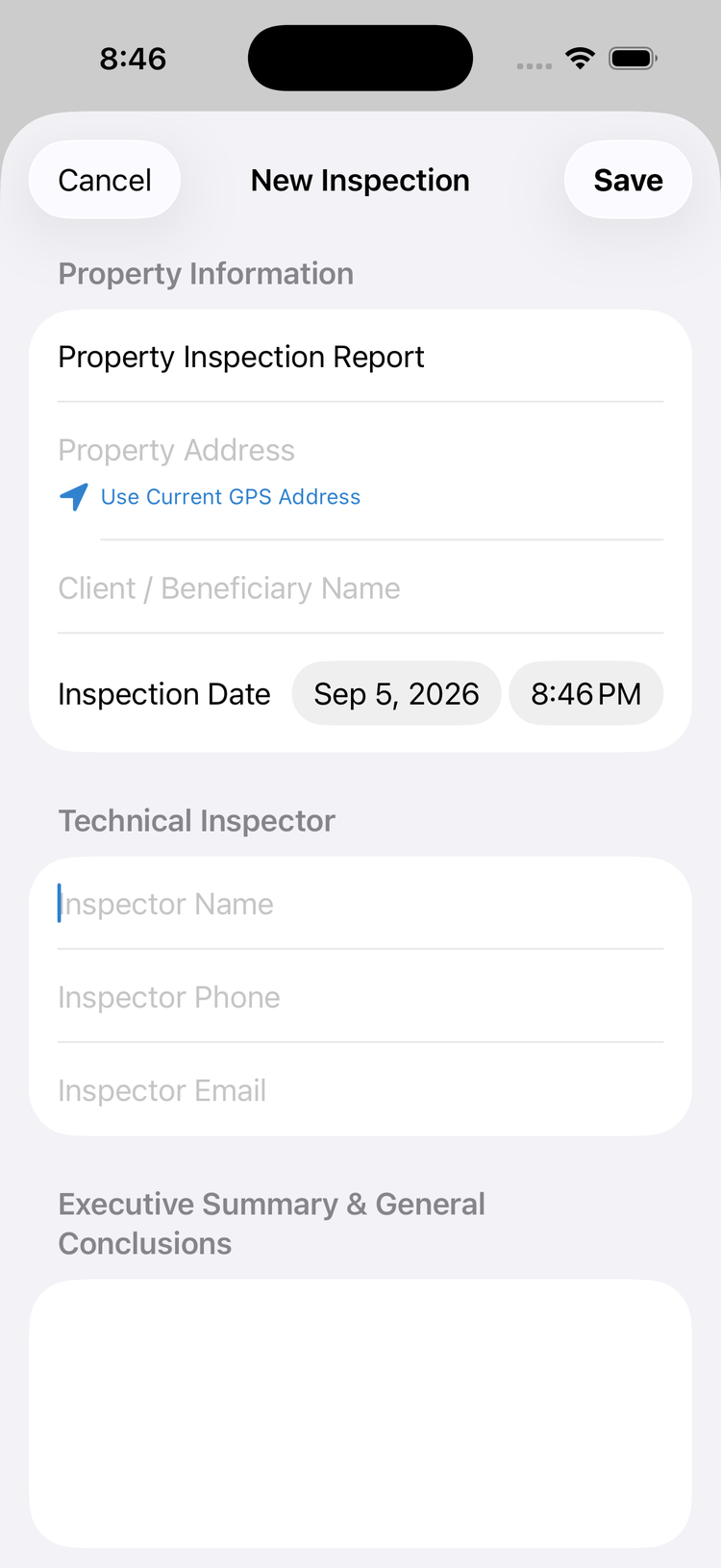 WalkReport Rapid On-Site Setup
